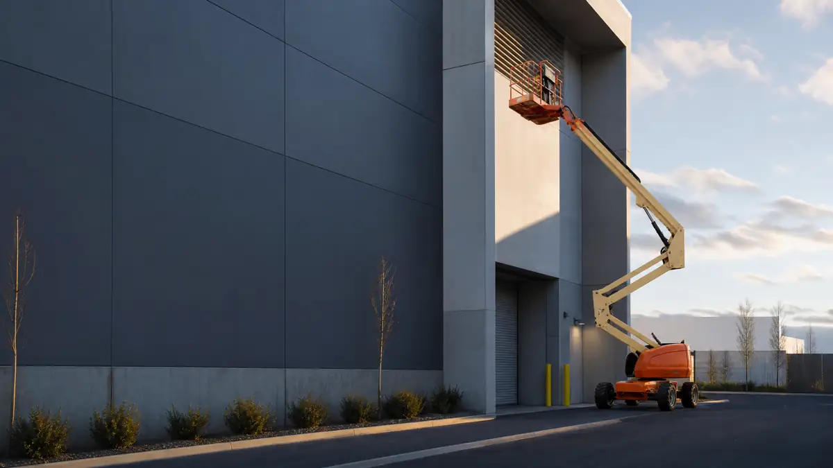 Articulating Boom Lifts jobsite access in Oklahoma City