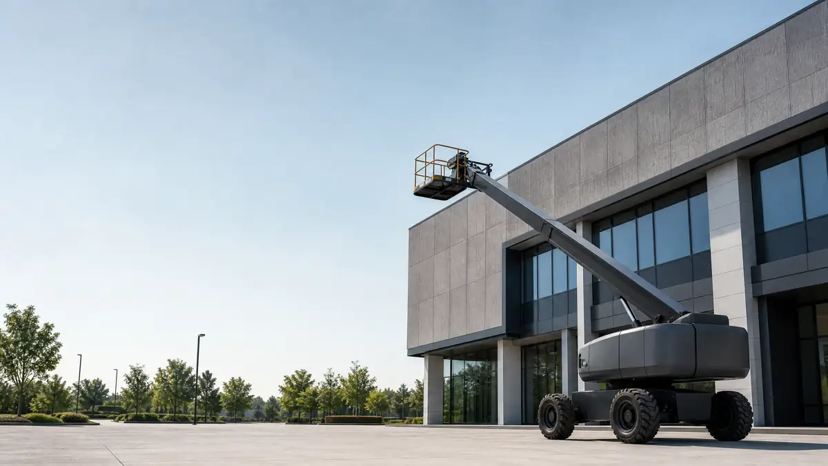 Boom Lifts jobsite access in Oklahoma City